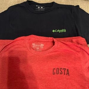 Costa & Columbia shirts